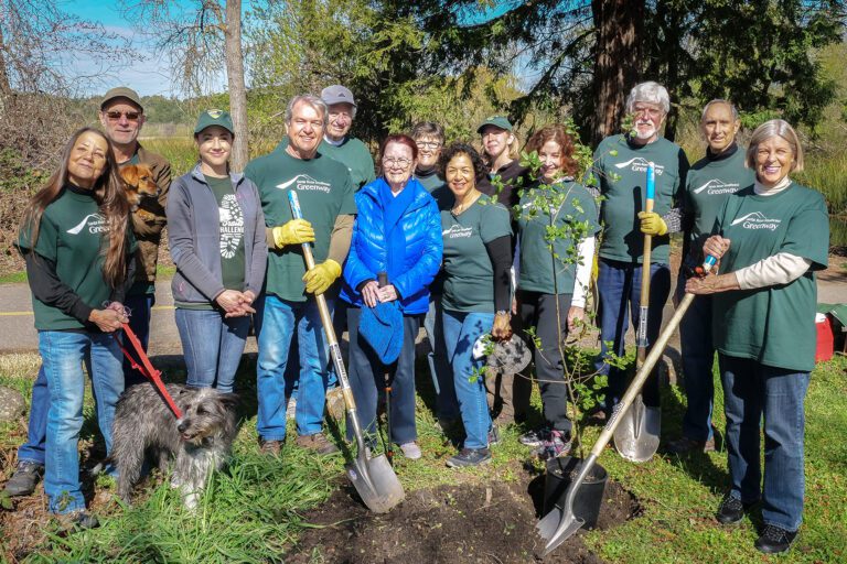 Arbor Day Tree Planting at Spring Lake
