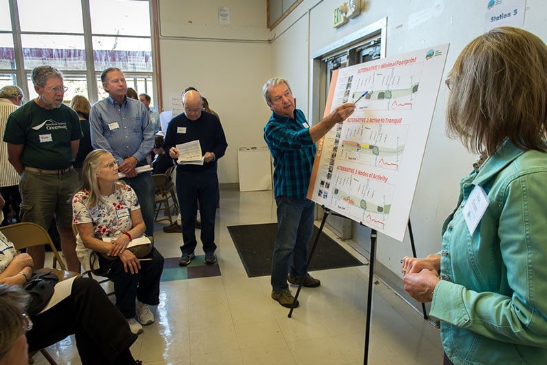 Public meeting at Montgomery High School to provide input for use of Southeast Greenway property