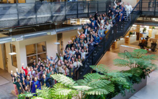 Photo of attendees at the High Line Network Symposium